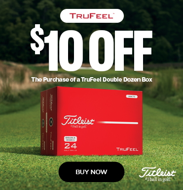 Special Offer from Titleist: $10 Off TruFeel Golf Ball Double Dozen Boxes - Shop Now!